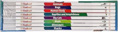 DKfindout!: The Living World Collection 8 Books Box Set by DK [Premium Books]