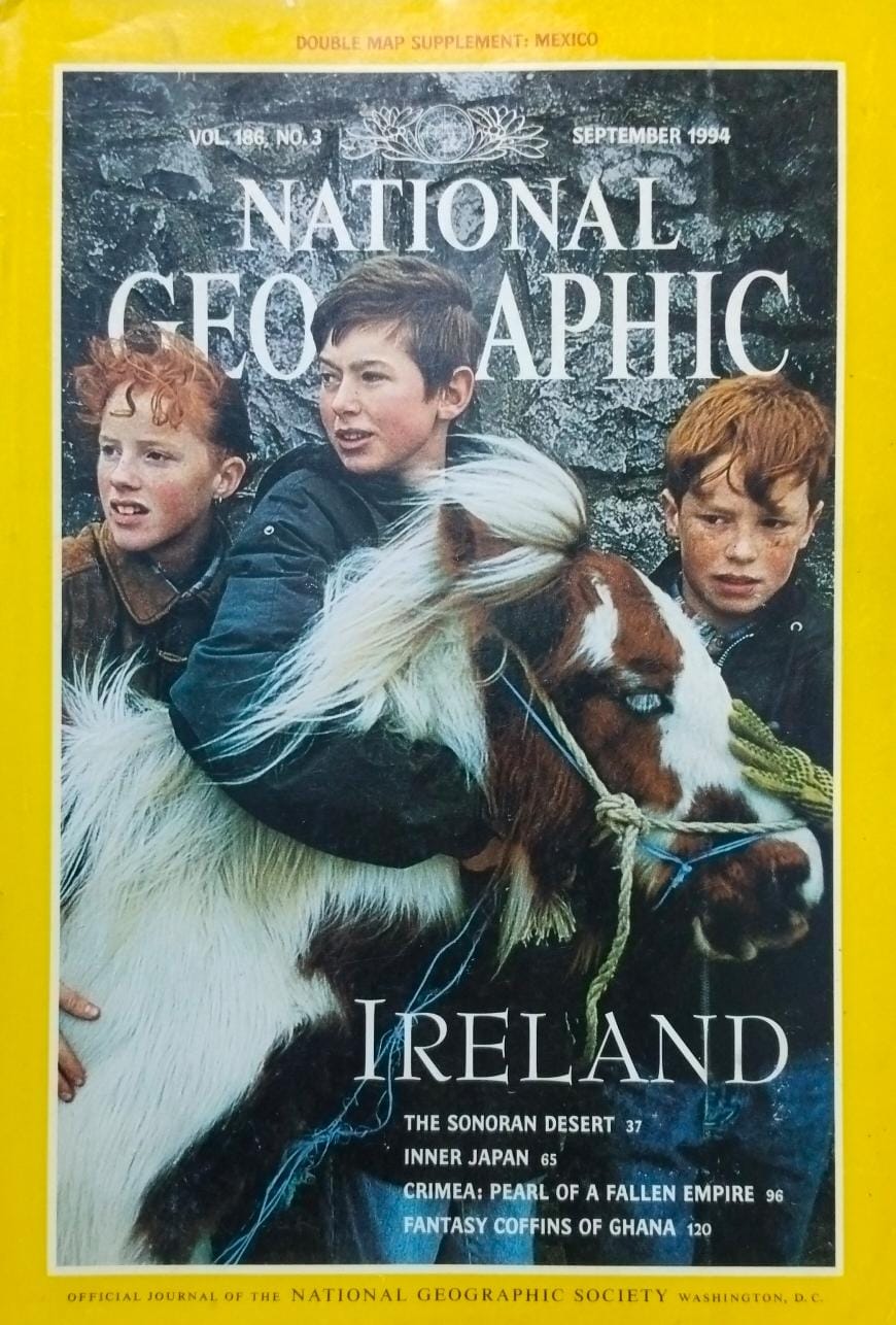 Ireland [national geographic][rare books][september 1994]