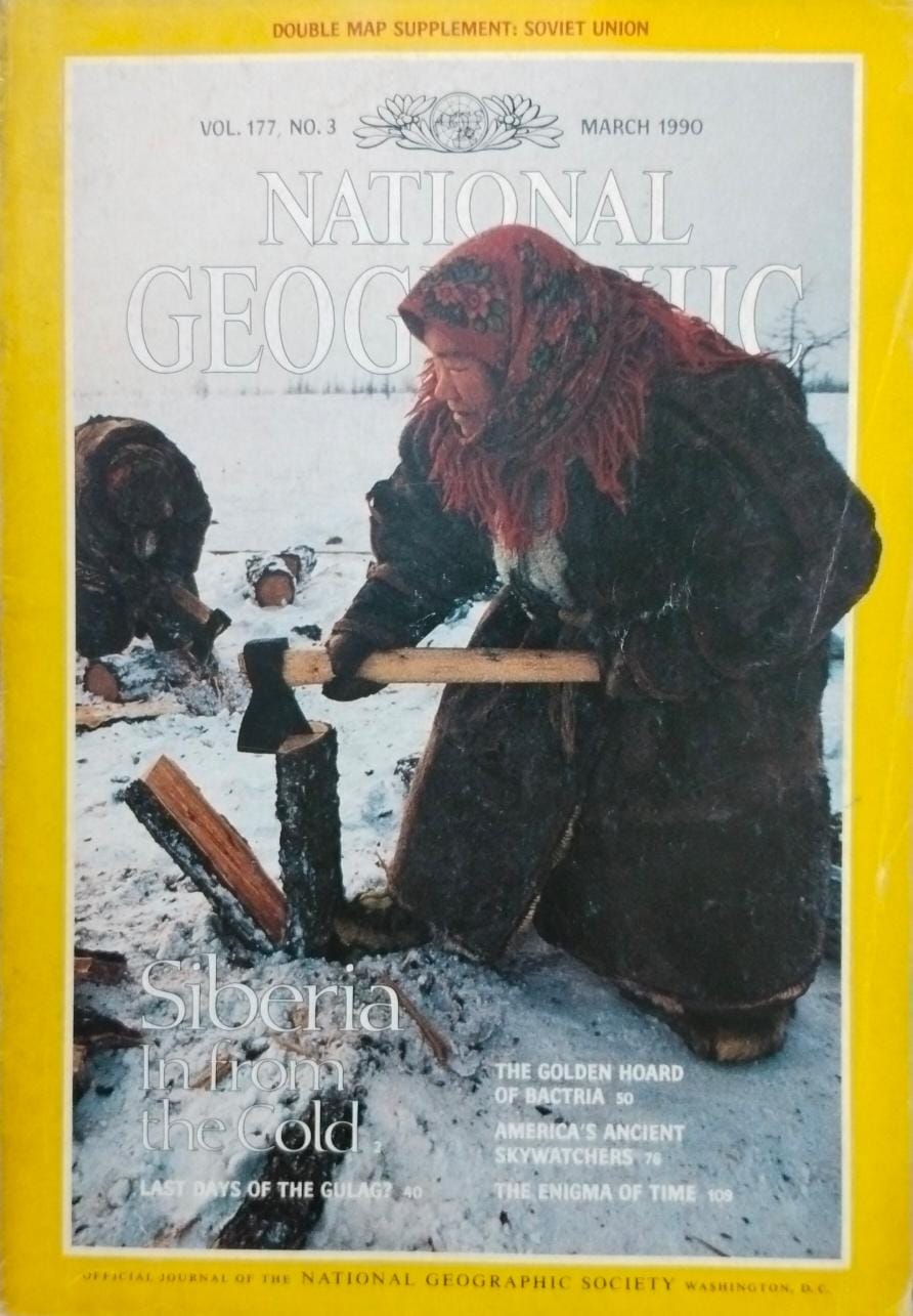 Siberia in from the cold [national geographic][rare books]