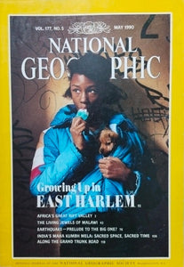 Growing up in east harlem [national geographic][rare books]