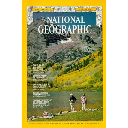 Colorado [National Geographic][rare books][August 1969]