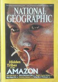 Amazon [National geographic magazine] [rare books][August 2003]