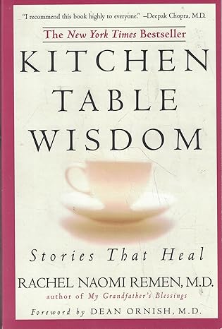 Kitchen Table Wisdom: Stories That Heal by Rachel Naomi Remen [rare books]