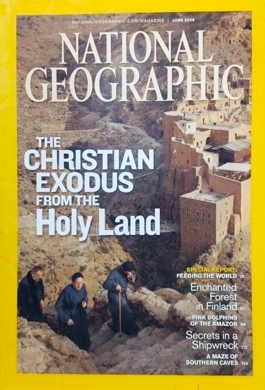 The christian exodus from the holy land [national geographic][rare books]