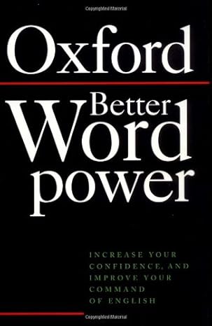 Oxford Better Wordpower [Hardcover]