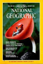 Rain Forests [national geographic][rare books][january 1983]
