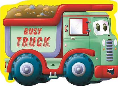 Busy Truck (Die-Cut Shaped Vehicles) [Board book]