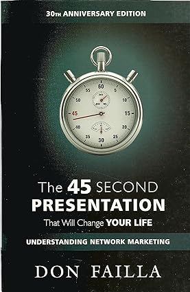 The 45 Second Presentation by Don Failla