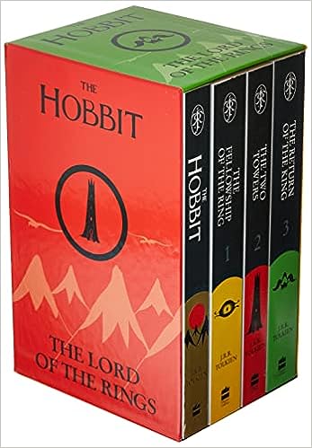 The Hobbit and the Lord of the Rings [box set of 4 books]