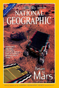 Return to Mars [national geographic][rare books][August 1998]