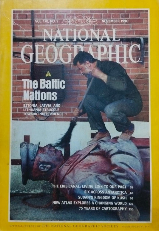 The baltic nations [national geographic][rare books][november 1990]
