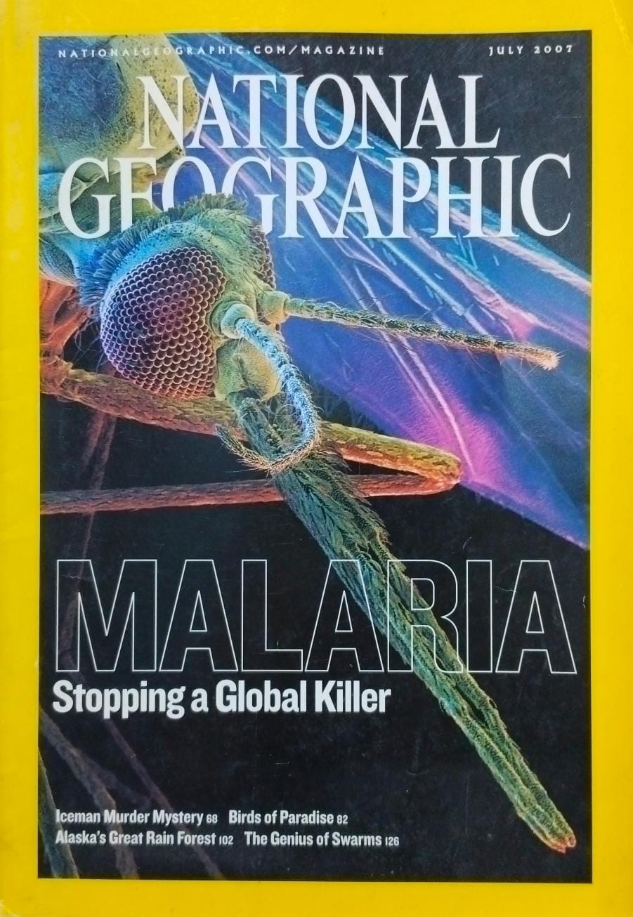 Malaria [national geographic][rare books][july 2007]