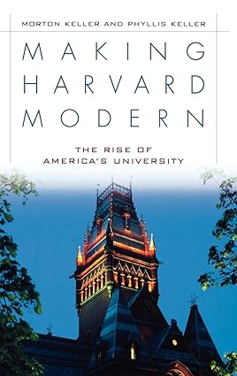 Making harvard modern [hardcover][rare books]
