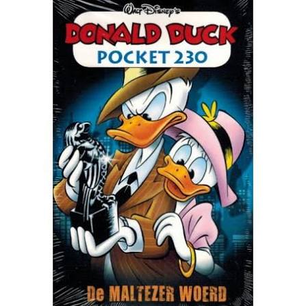 Donald Duck Pocket 230 De Maltezer Woerd is in Dutch (Nederlands) language [Rare book]