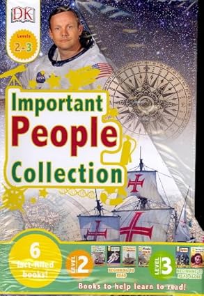 Important People Collection (DK Reader, Levels 2 and 3) [6 Fact-Filled Books] by DK