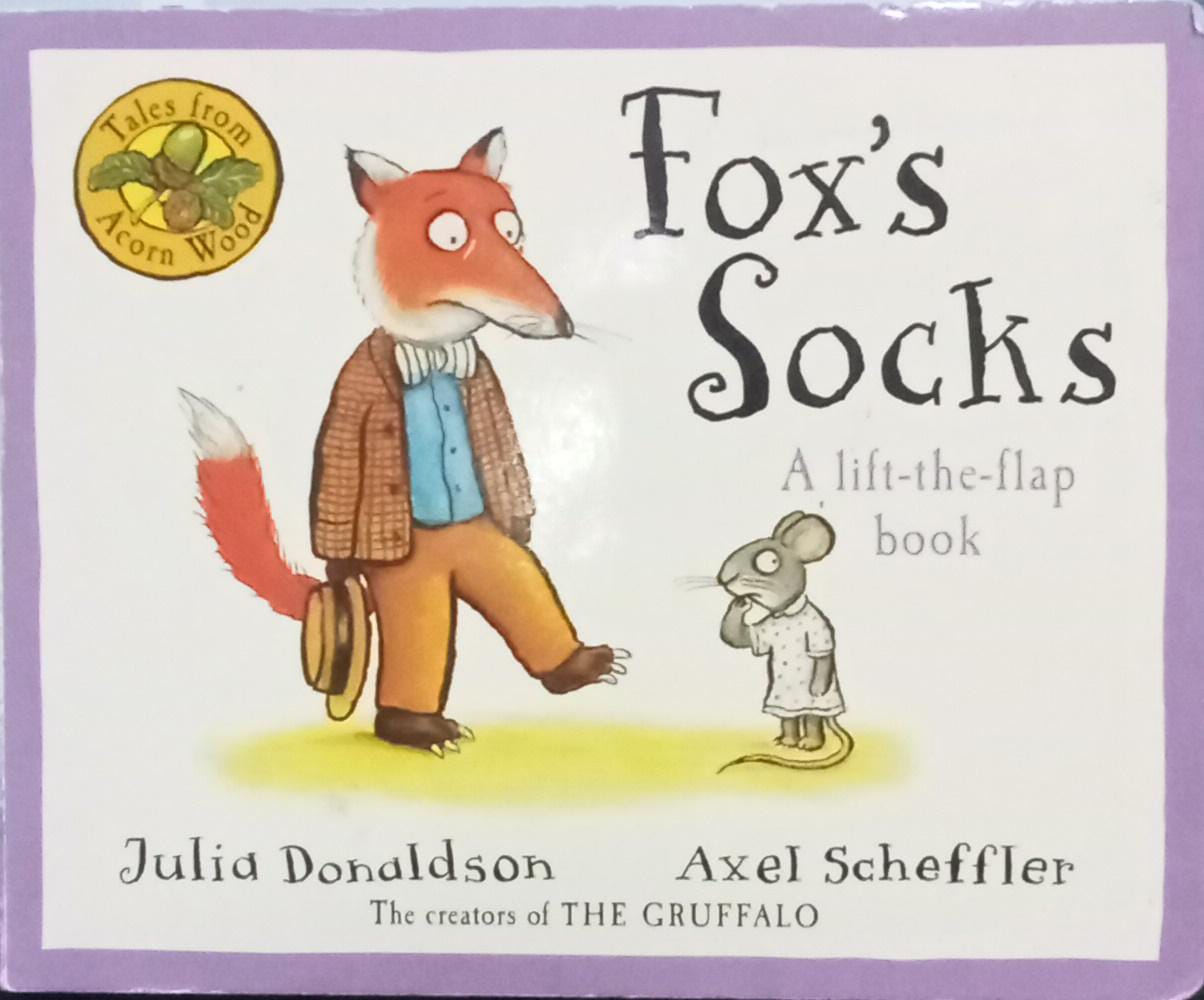 Fox's Socks a lift-the-flap book Board Book