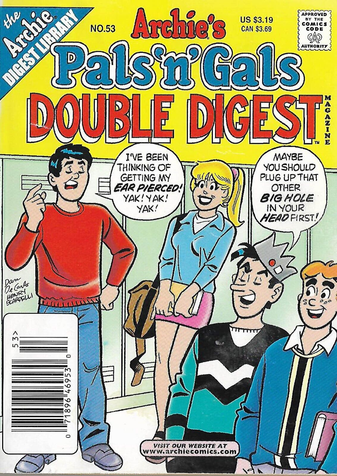 Archie's Pals 'n' Gals Double Digest Magazine No. 53
