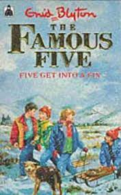 Five get into a fix by Enid Blyton