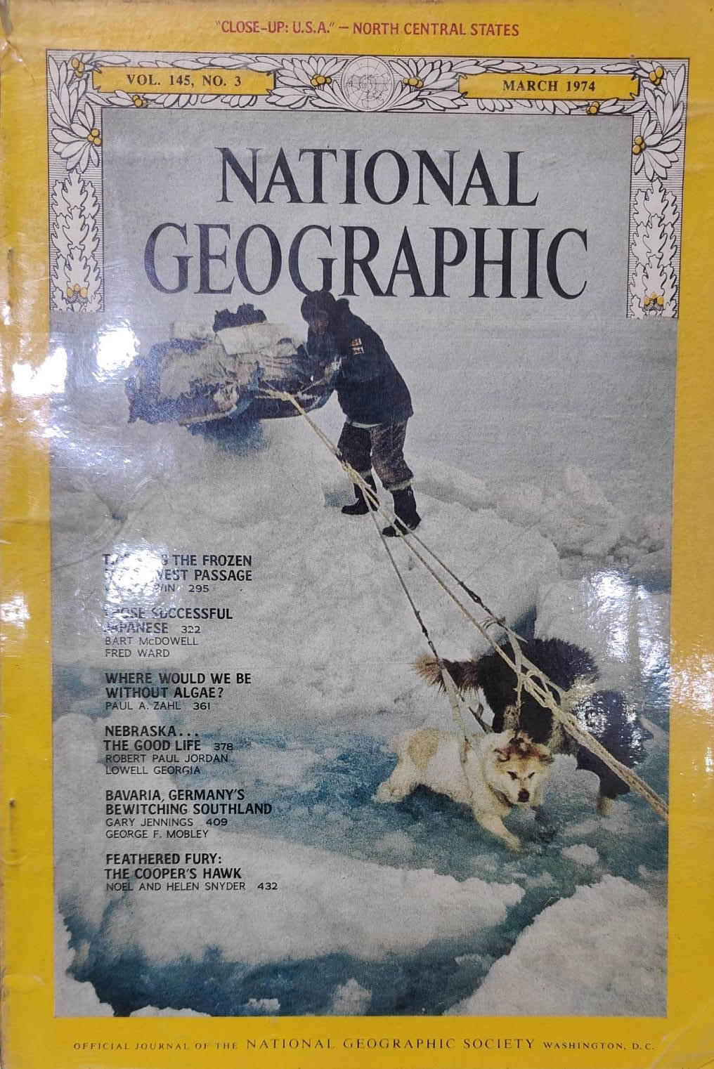 National Geographic March 1974 [VOL 145 NO.3] [RARE BOOKS]