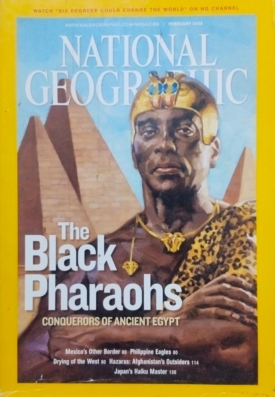 The black pharaohs [national geographic][rare books][february 2008]