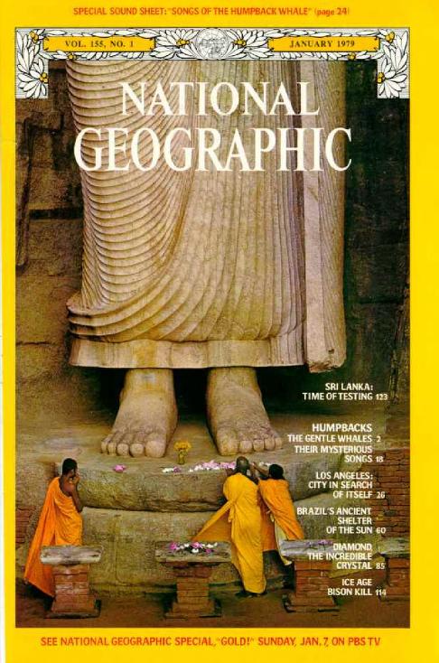 Sri Lanka Time Of Testing[national geographic][rare books][january 1979]