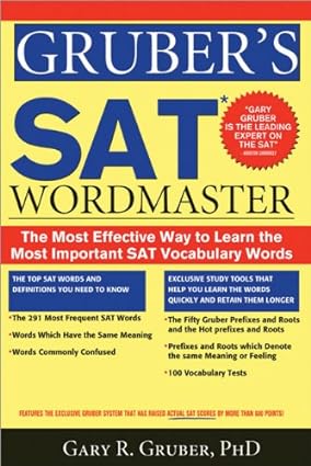 Gruber's sat word master [rare books]