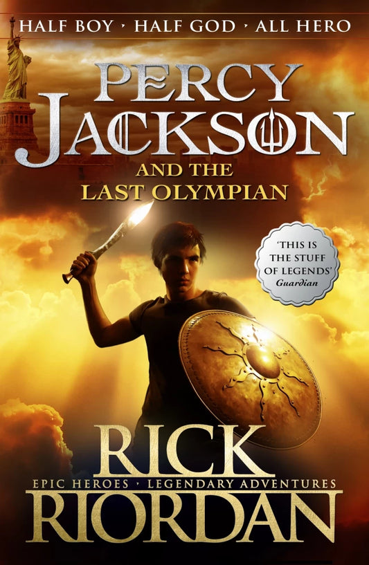 Percy jackson and the last olympian by Rick Riordan