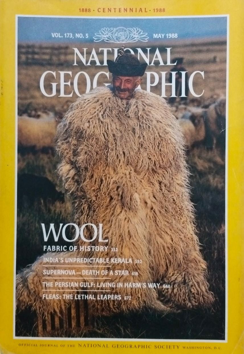 Wool [national geographic][rare books][may 1988]