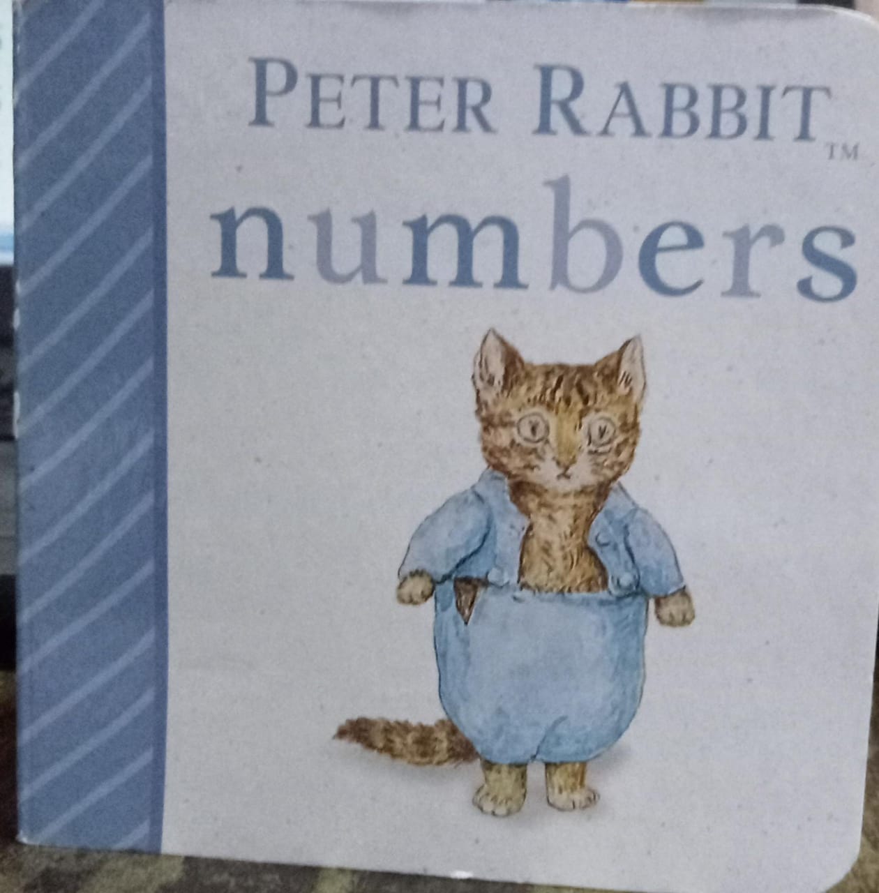 Peter Rabbit numbers  Board book