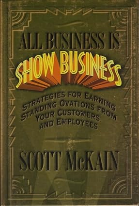 All Business is Show Business: Strategies for Earning Standing Ovations from Your Customers [Hardcover] (RARE BOOKS)
