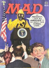 MAD as president i urge all americans to go about their normal lives [rare books]