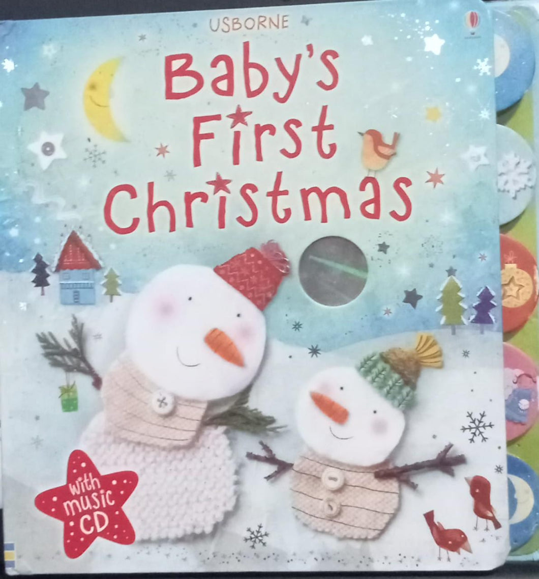 Baby's First Christmas with  CD  Board book