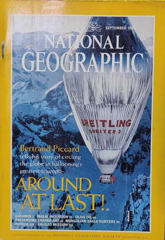 Around At Last! [National Geographic] [September 1999] [Vol. 196, No.3] [rare books]