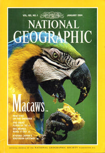 National Geographic January 1994 [VOL 185 NO. 1] [RARE BOOKS]