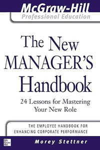 The New Manager's Handbook [Rare books]