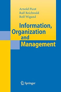 Information,organization and management [Hardcover] [Rare books]