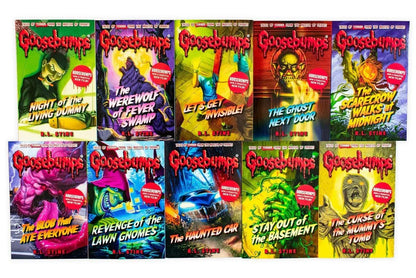 Goosebumps Series 10 Books Collection Set by R. L. Stine [Premium Books]