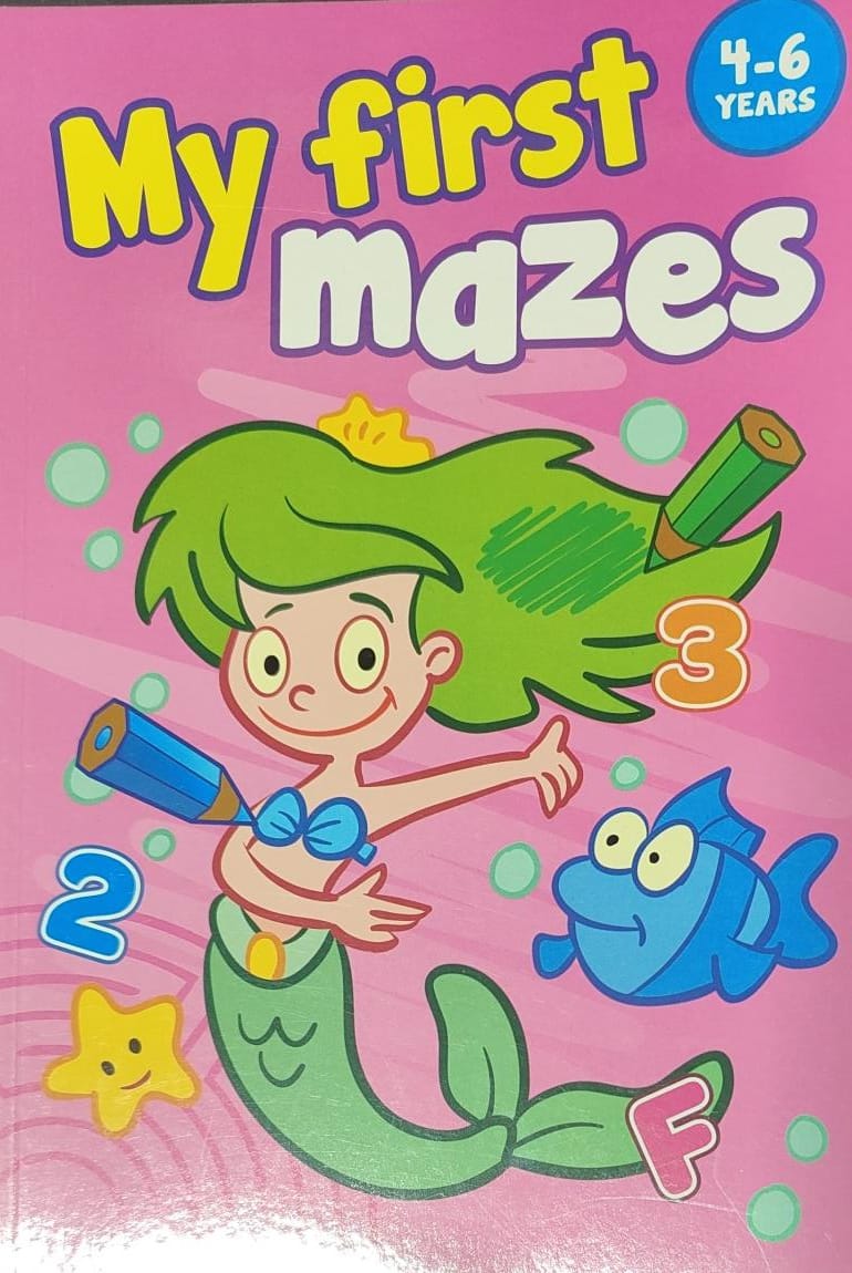 My First Mazes [4-6 Years] by Yoyo Books [Premium Books]