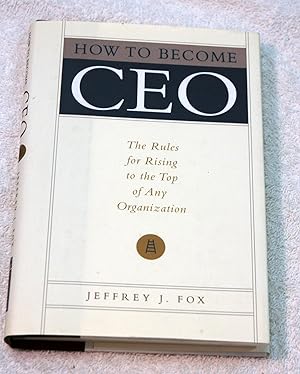 How to Become CEO [HARDCOVER] [rare books]