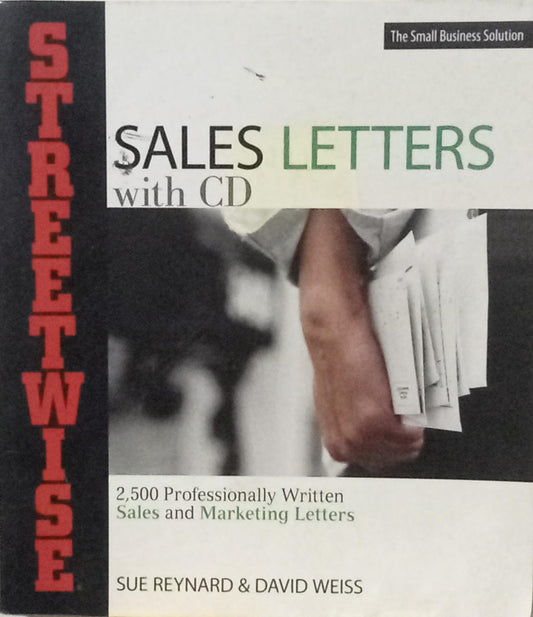 Streetwise Sales Letters by Sue Reynard| David Weiss [without CD] [RARE BOOK]