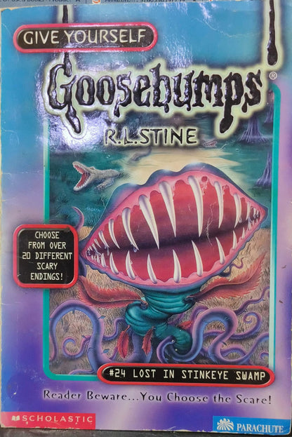 Give Yourself Goosebumps #24: Lost In The Stinkeys Swamp by R.L. Stine
