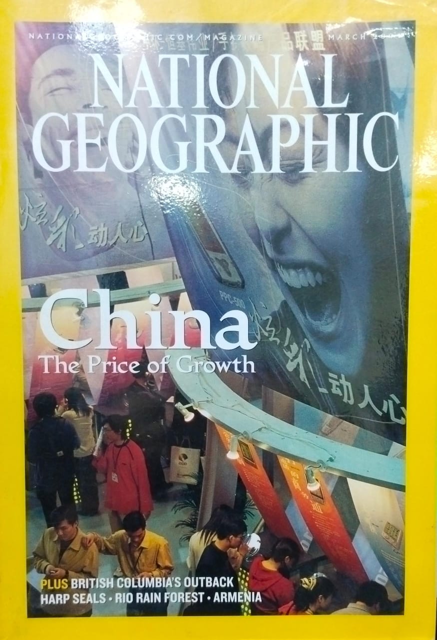 China the price of growth [national geographic][rare books][march 2004]