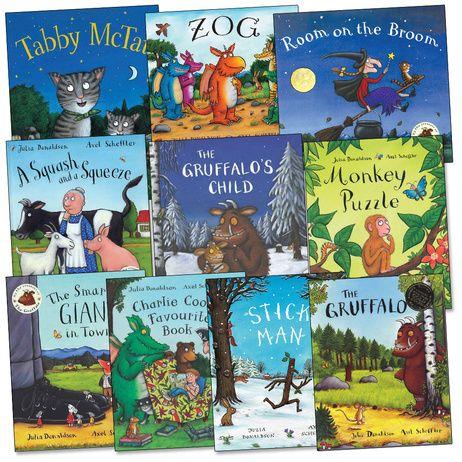 Julia Donaldson 10 Books Box Set [Premium Books]