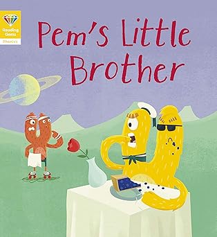 Reading Gems Phonics: Pem's Little Brother (Book 5) by Words & Pictures [Premium Books]