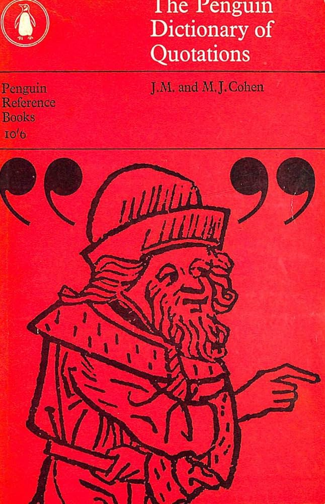The penguin dictionary of quotations [rare books]