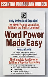 Word Power Made Easy and 30 Days to More Powerful Vocabulary (Set of 2 Books) [ Rare books]