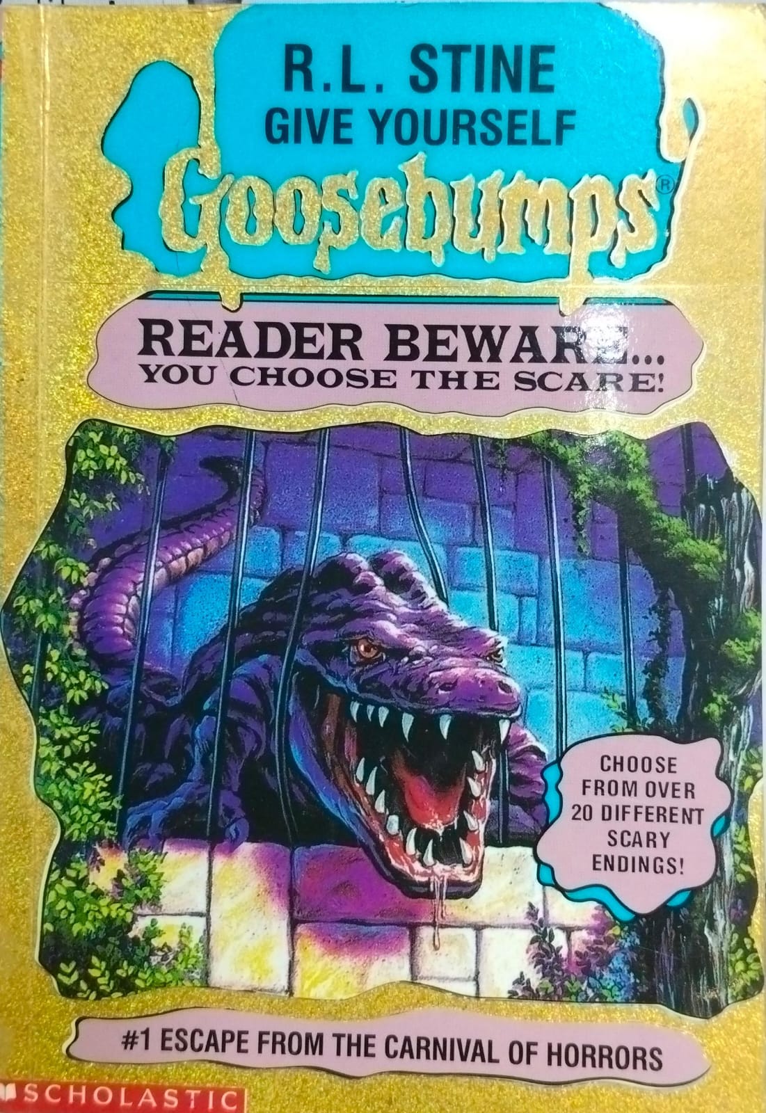 Escape from the carnival of horrors [goosebumps-1]