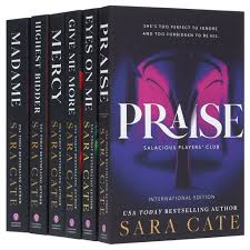 Salacious Players Club Series 6 Books Collection Set by Sara Cate [Box Set] [Premium Books]