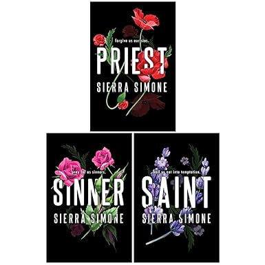 Sierra Simone Priest Series [3 Book Collection Set] (Priest, Sinner, Saint) by Sierra Simone [Premium Books]