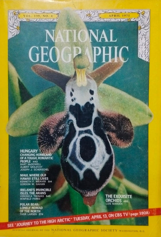 Hungary [national geographic][rare books][april 1971]